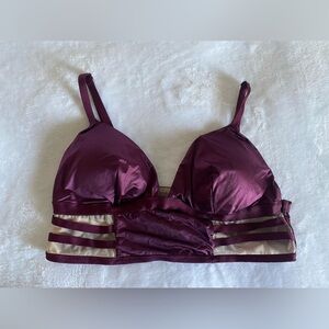 Victoria’s‎ Secret Burgundy Bralette Size Medium